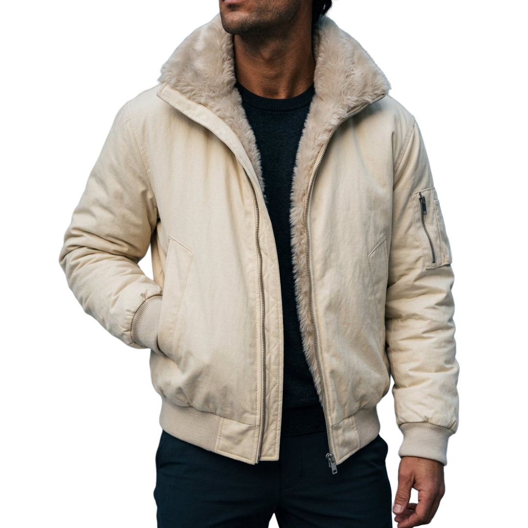 Men’s Warm Winter Bomber Jacket