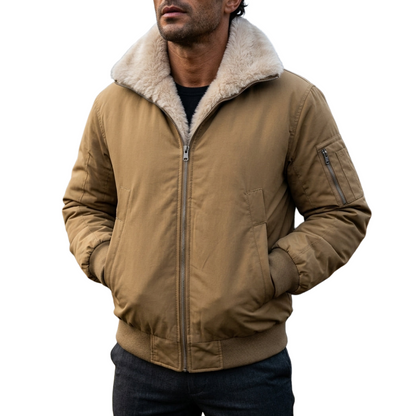 Men’s Warm Winter Bomber Jacket